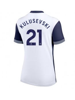 Tottenham Hotspur Dejan Kulusevski #21 Zenski Domaci Dres 2024-25 Kratak Rukavima